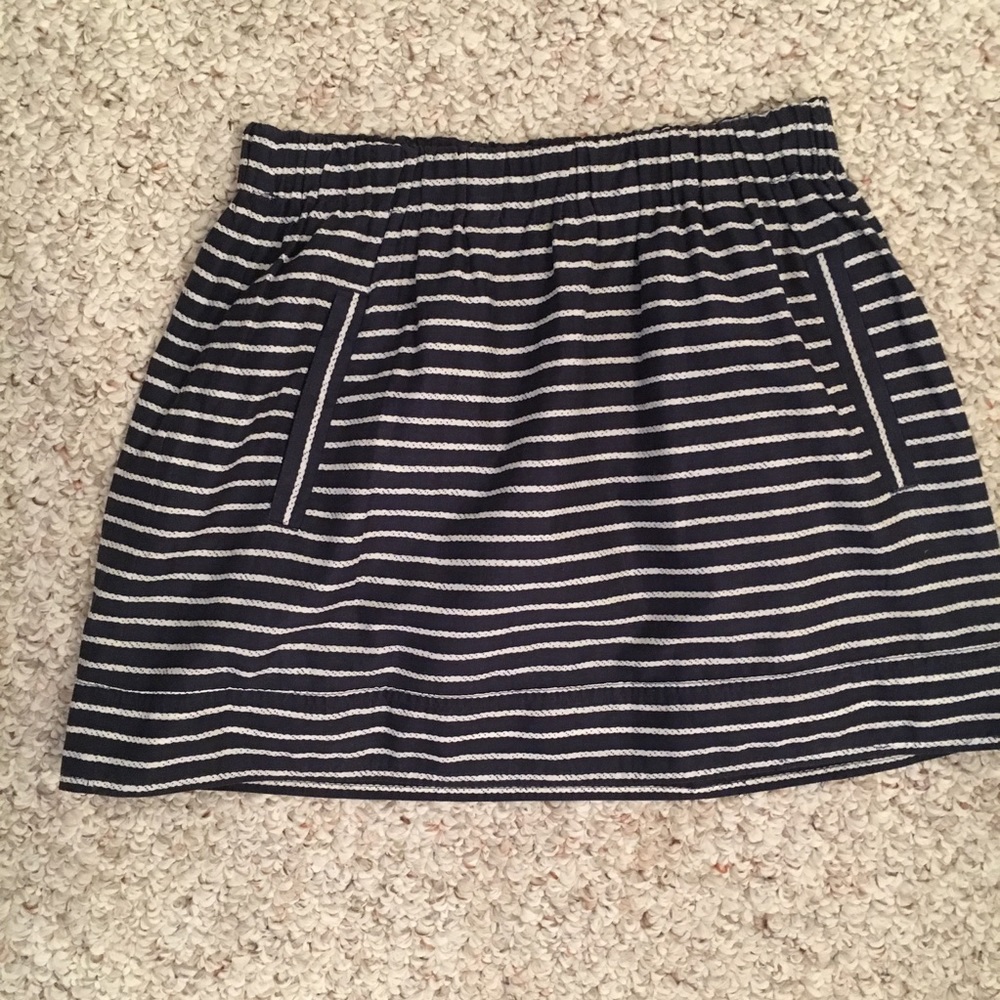 J Crew nautical skirt